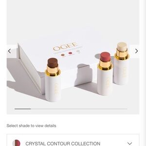OGEE Crystal Contour Collection - Multi-Color new in box